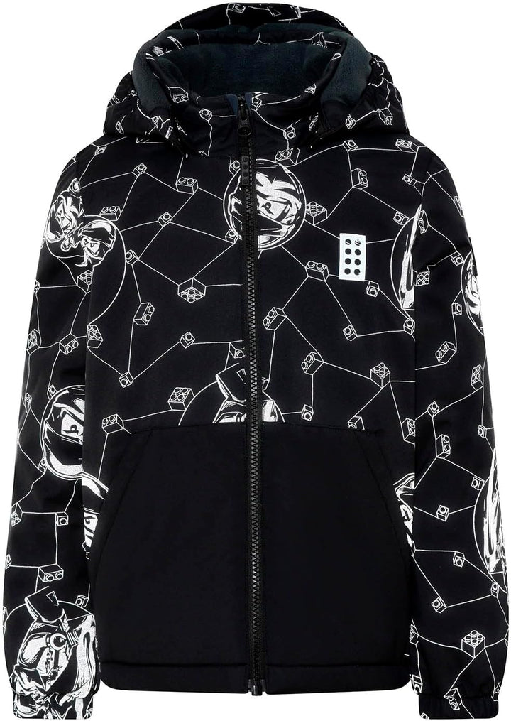 LEGO Unisex Kinder Jacke 104 Schwarz, 104 Schwarz