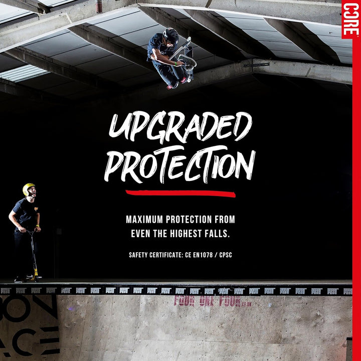 Core Schutzhelm Skate/BMX/Bike/MTB/Roller Derby/Roller Blau M, Blau M