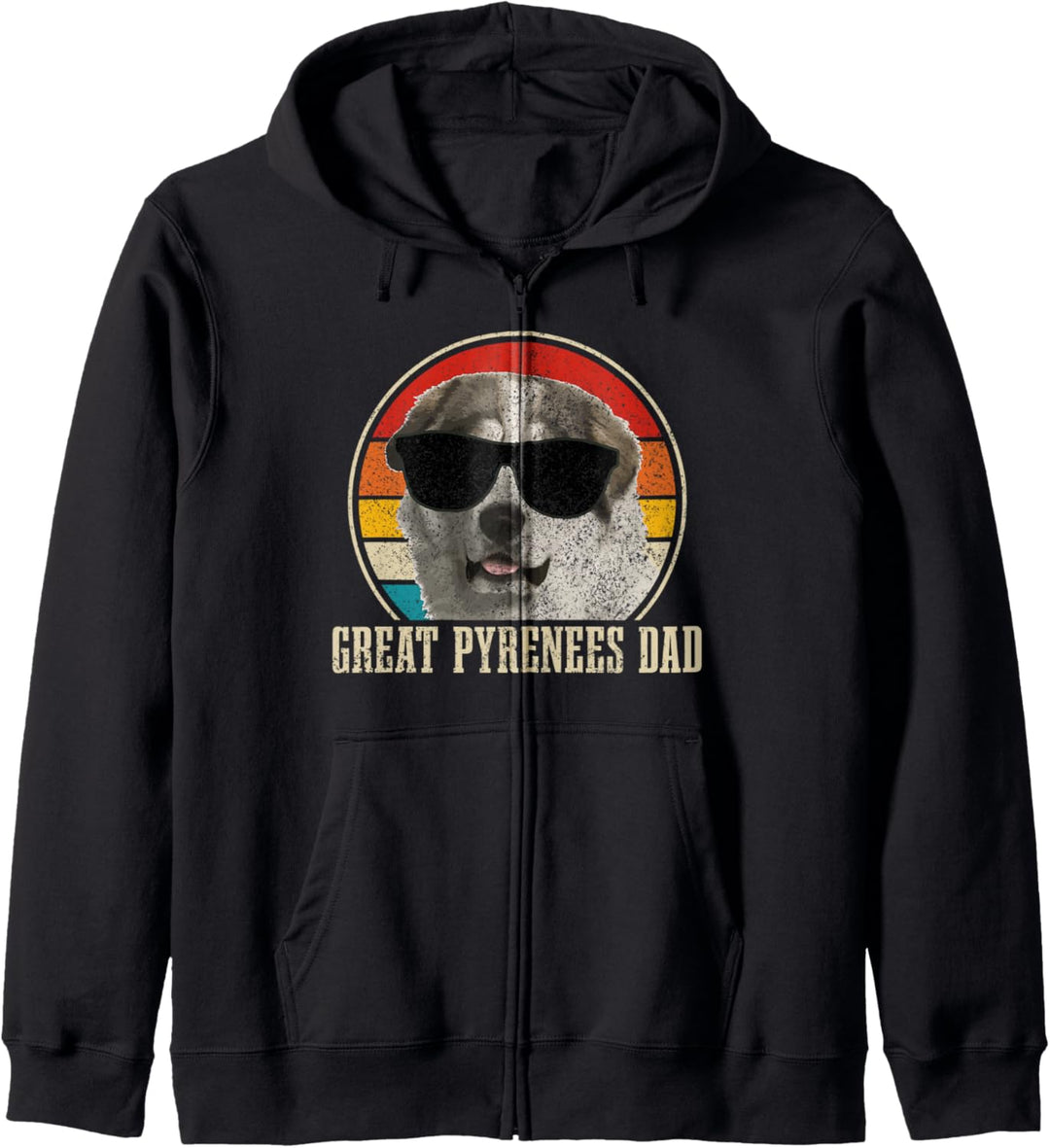 Pyrenäenberghund Vintage Hund Lustig Kapuzenjacke