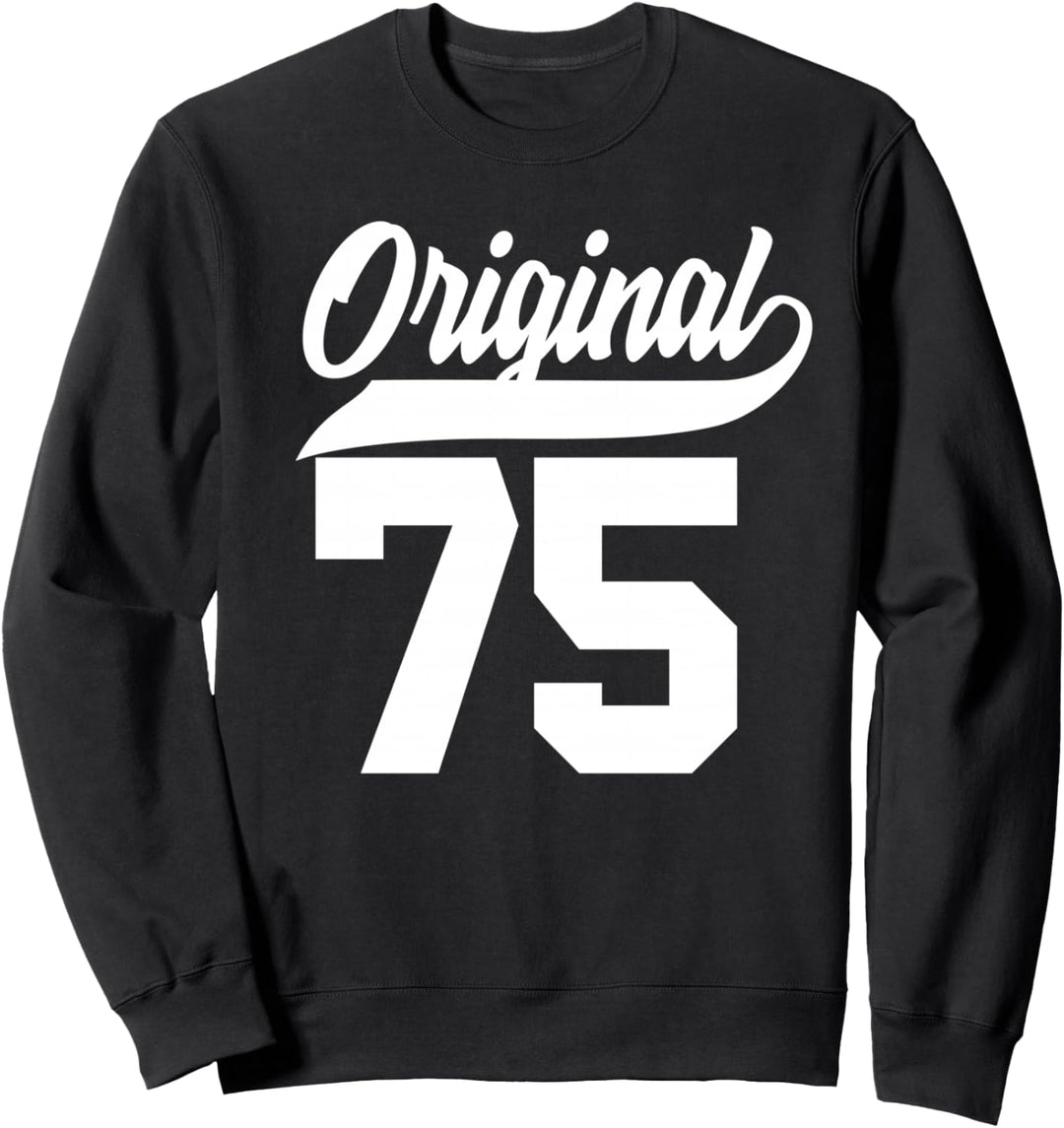 48.Geburtstag Geschenk Mann Frau Original Jahrgang 1975 Sweatshirt