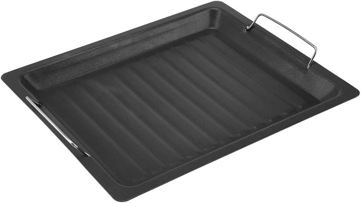 Barbecue Plate Stainless Steel Griddle Pan Non-Stick Frying Pot for Pancakes Portable Flat Grill Coo