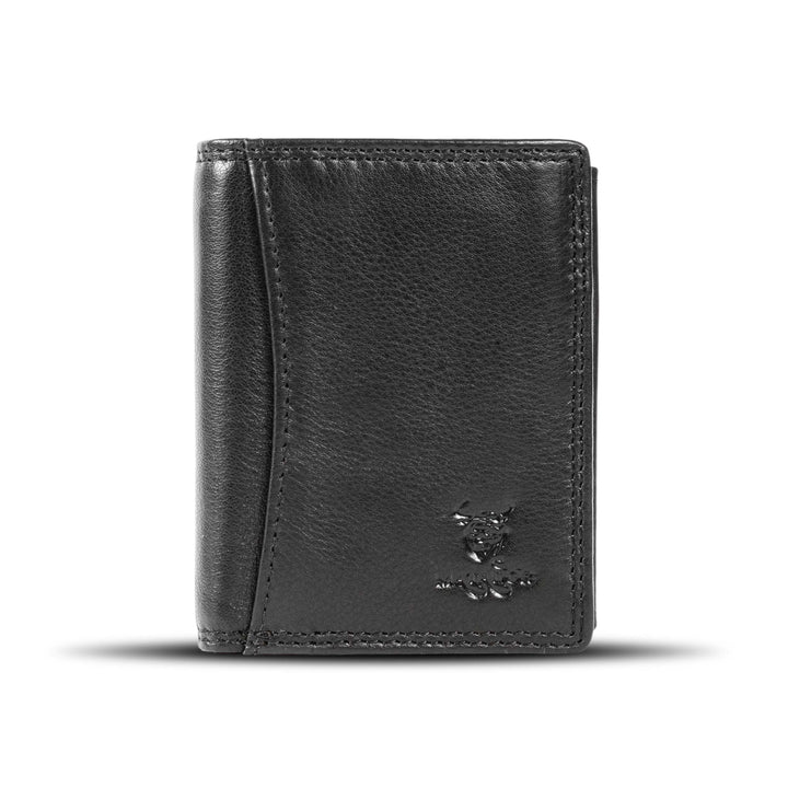 MATADOR Kartenetui Herren Leder 'Milano mit Geheimfach & Mini Münzfach | Minimalist Wallet Cardholde