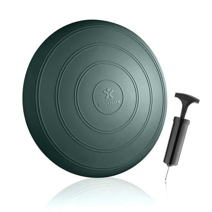 BODYMATE Ballsitzkissen COMFORT inkl. Pumpe 33cm Durchmesser - Balance-Kissen, Sitzballkissen, Luftk