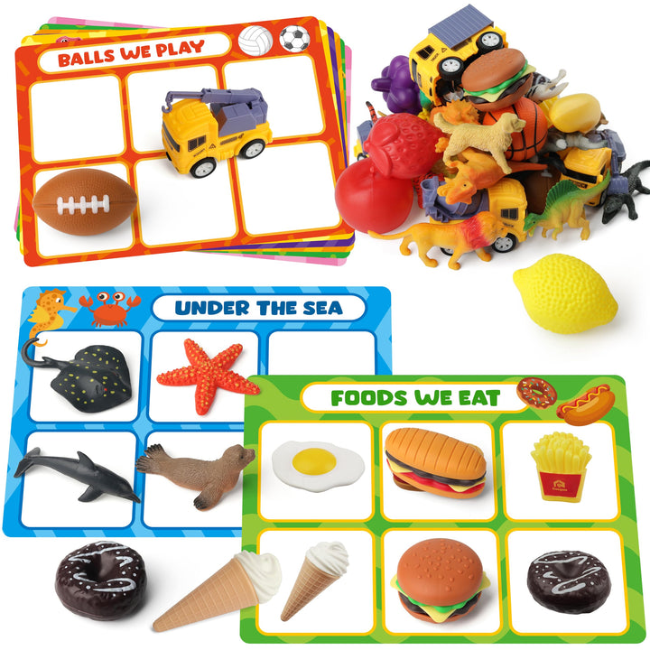 Coogam Kinderspielzeug, feine Bewegung Montessori-Spiele, Vorschul-Lerngeschenke für Kinder im Alter