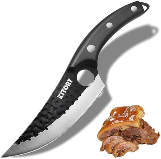 Kitory Kochmesser Küchenmesser Scharf Wikinger Messer Profi Chefmesser Fleischmesser Outdoor Messer
