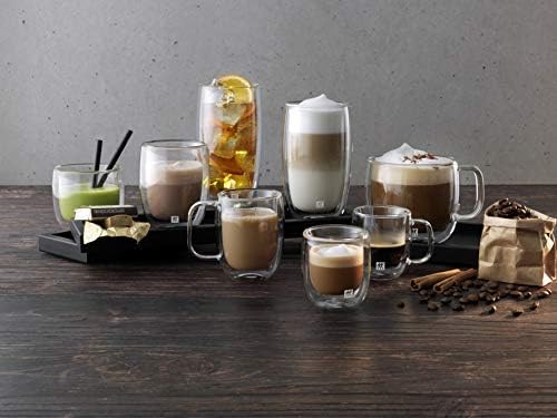 Zwilling Set of two latte macchiato glasses with handle Sorrento Plus