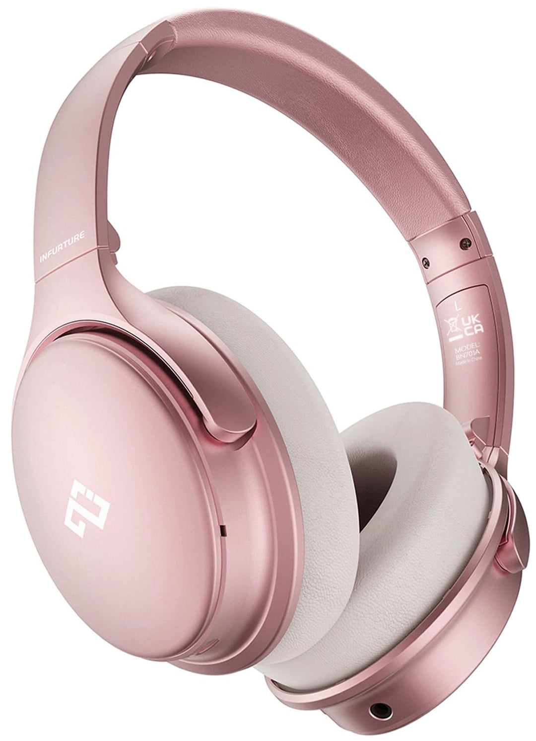 INFURTURE Noise Cancelling Kopfhörer, Roségold, Geräuschunterdrückung-Kopfhörer, Wireless, Bluetooth