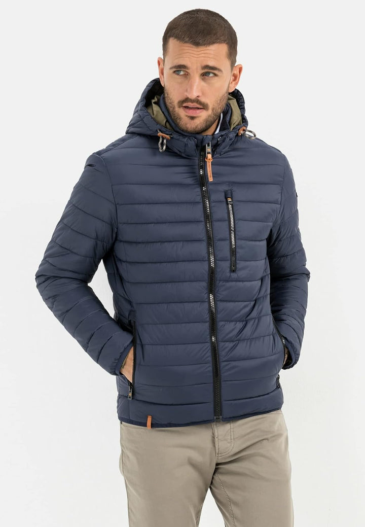 Camel Active Herren 430830/7E52 Jacke 27 Blau, 27 Blau