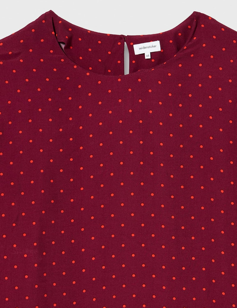 Seidensticker Damen Bluse - Fashion Bluse - Regular Fit - tailliert - Hemd Blusen Kragen - Bügelleic