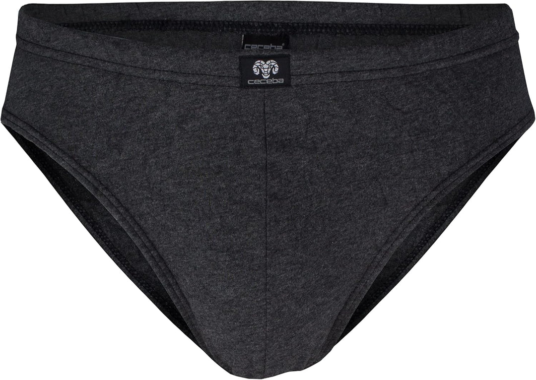 Ceceba Herren Slips Unterhosen 1818 10er Pack 3XL Grau Mix, 3XL Grau Mix