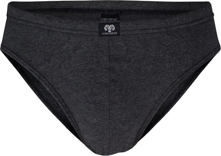 Ceceba Herren Slips Unterhosen 1818 10er Pack 3XL Grau Mix, 3XL Grau Mix