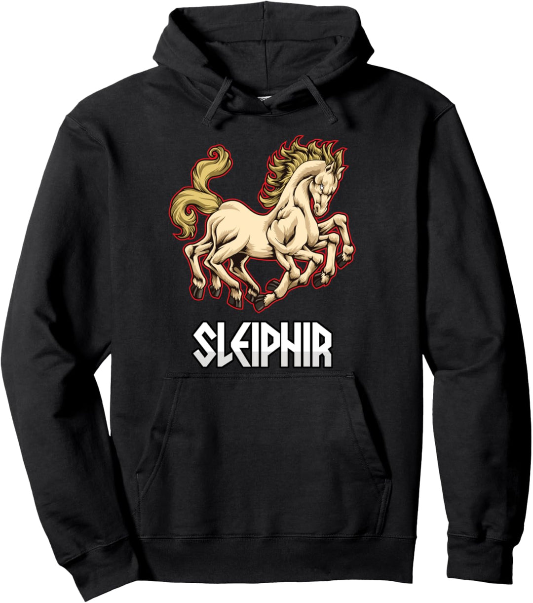 Sleipnir - Odins achtbeiniges Pferd - Nordische Mythologie Pullover Hoodie