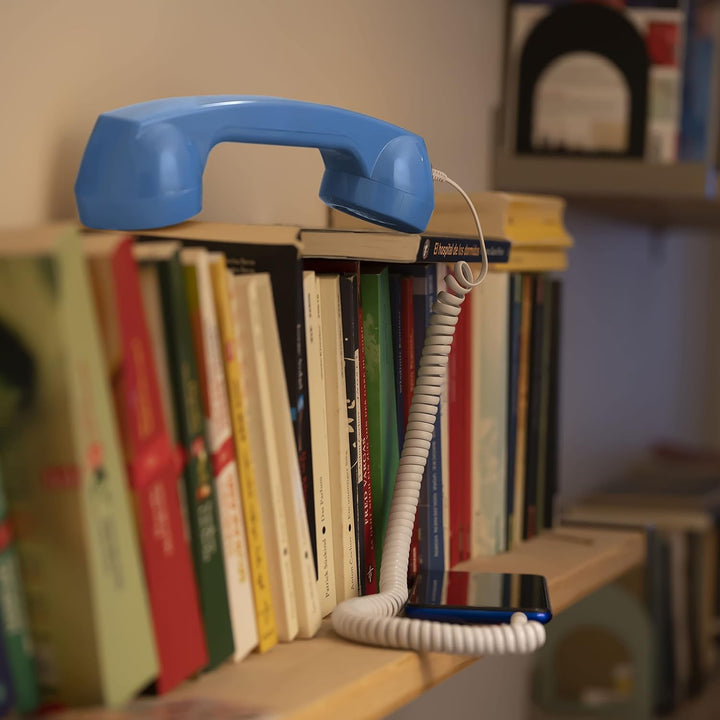 Opis 60s Micro - Retro Handyhörer für Android Smartphones, Tablets, Notebooks und Handys in der Form