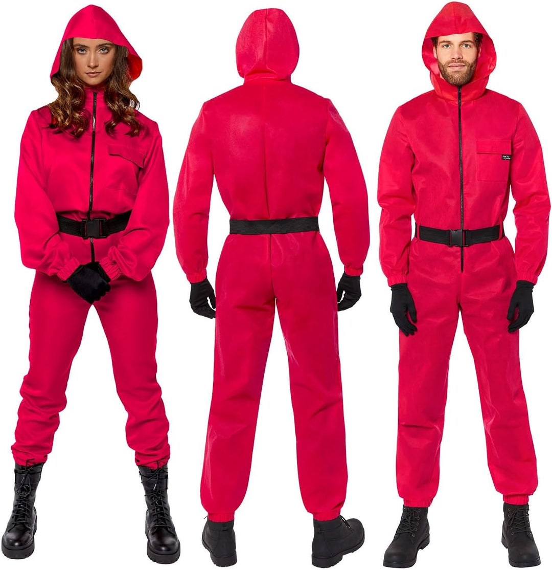 amscan 9915294 - Unisex Erwachsene Offiziell lizenziertes Squid Game Standard Guard Kostüm Grösse: X