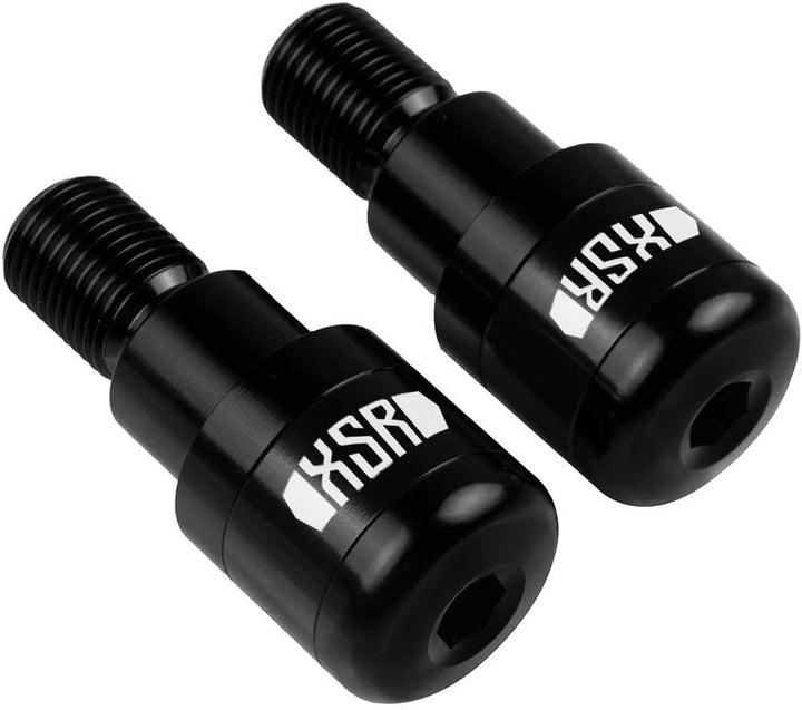 2Pcs Motorrad Lenkerenden Getriebe Balanced Plug Slider Lenker Endkappe Griffe Aluminium für XSR900