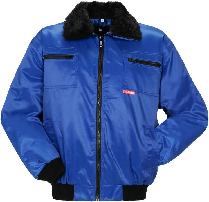 Planam Outdoor Winter Herren Gletscher Comfortjacke kornblau Modell 0362 Grösse L kornblau L, kornbl