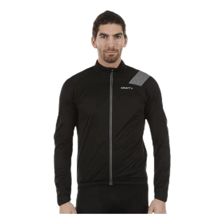 Craft Herren Verve Rain Jacket M Regenjacke L Schwarz, L Schwarz
