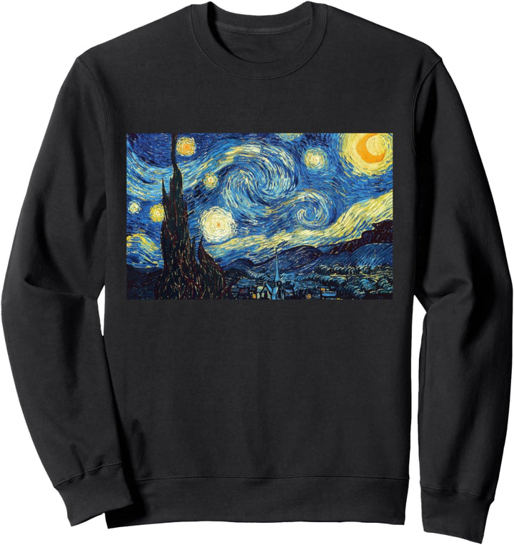 The Starry Night T-Shirt Cool Vincent Van Gogh Painter Sweatshirt