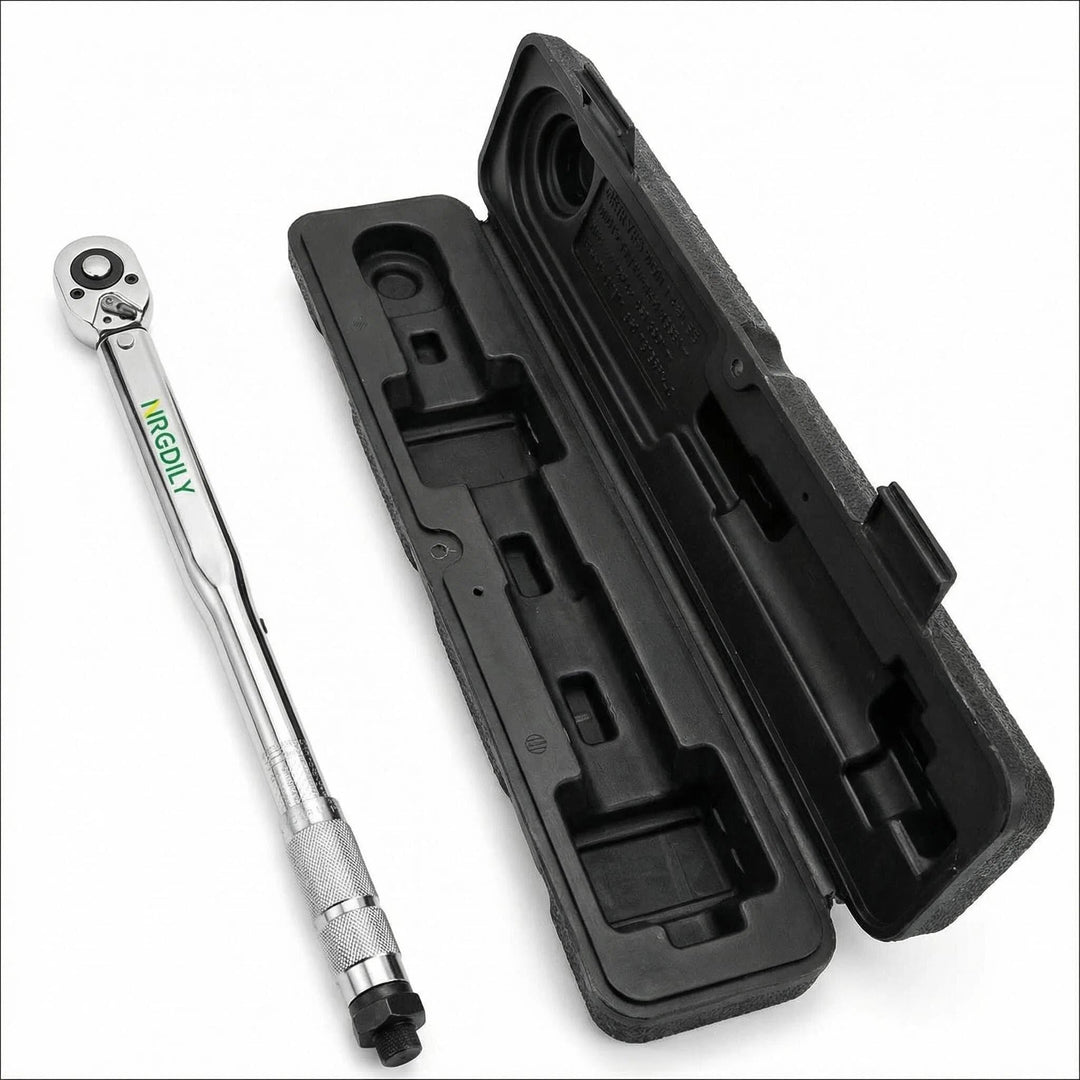 NRGDILY Drehmomentschlüssel 1/4" Fahrrad &amp; Motorrad 5-25Nm, Drehmomentschlüssel mit Doppelskala, ±4%