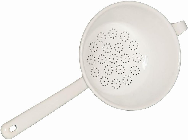 Riess, 0325-033, Passiersieb 16, CLASSIC-WEISS, Durchmesser 16 cm, Höhe 8.3 cm, Emaille, weiss, Küch