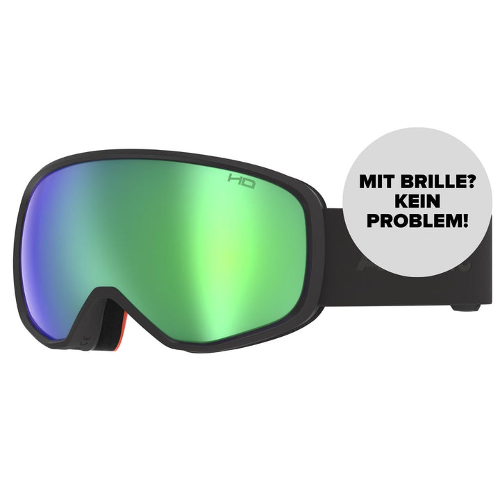 ATOMIC REVENT HD Skibrille - Skibrillen mit kontrastreichen Farben - Hochwertig verspiegelte Snowboa