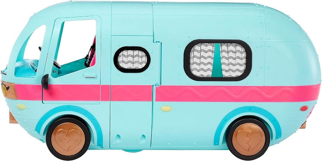 L.O.L. Surprise OMG Glam N’ Go Camper Playset with 50+ Surprises and 360° Play, Fully Furnished with