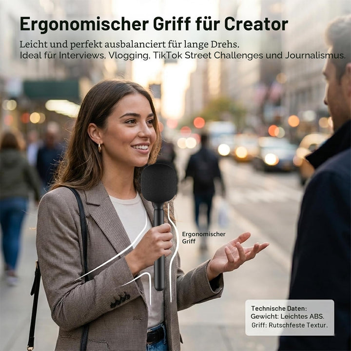 Ständer Halter für DJI Mic 3/Mini/1/2/Rode Wireless Micro/GO II/Insta360 Air Handle Rig Wireless Int