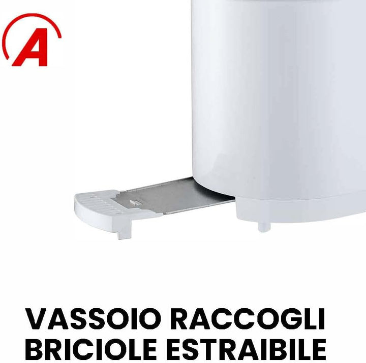 Ardes ARTOAST02 Tostapane Tostapane 2 Fette Sleek Plus 4 Fette Extra 3 Funzioni Cottura und Timer 7