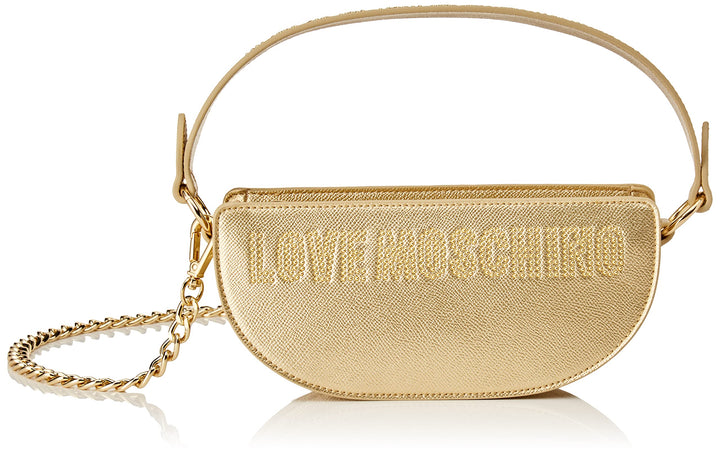 Love Moschino Damen Jc4208pp0gkg0 Handtasche Gold, Gold