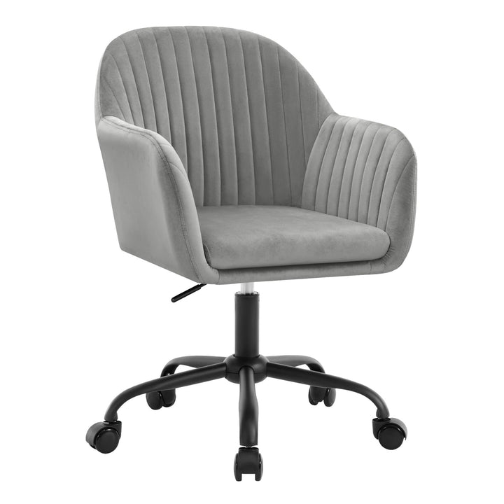 WOLTU Schreibtischstuhl, Bürostuhl ergonomisch, Homeoffice Stuhl höhenverstellbar, Schminkstuhl mit