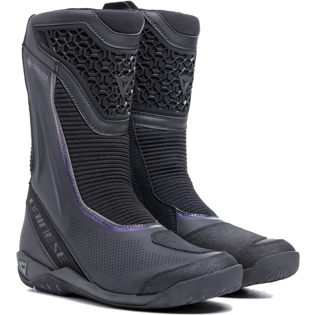 Dainese Freeland 2 Gore-Tex wasserdichte Damen Motorrad Stiefel 38 EU Schwarz, 38 EU Schwarz