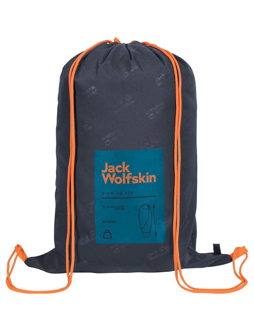 Jack Wolfskin Kinder Grow Up Dreamer Mumienschlafsack LEFT night blue, LEFT night blue
