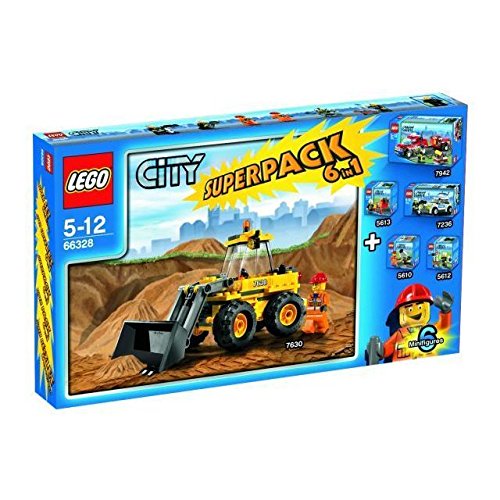Lego City Super Pack mit 6 Bausätzen