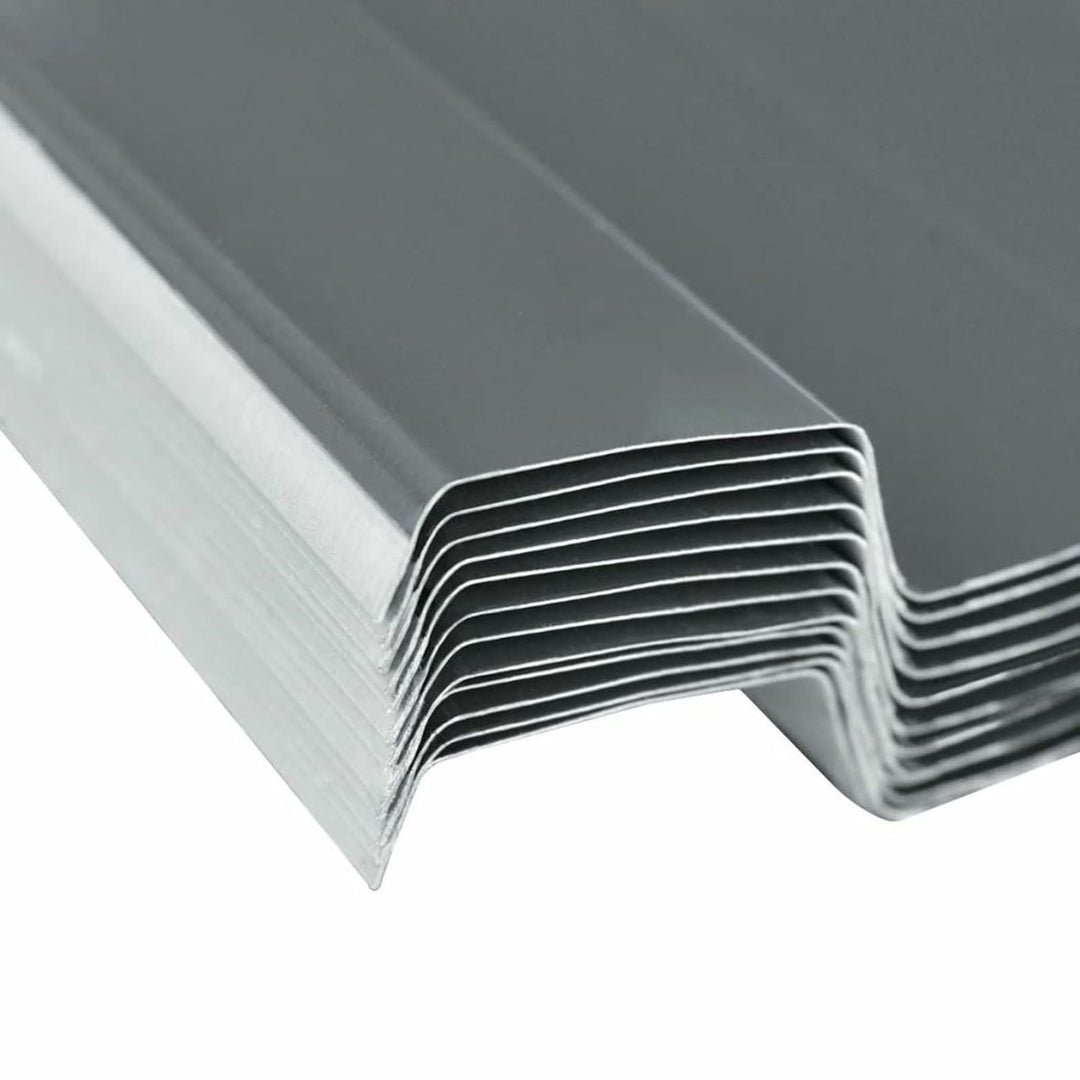 Yolola Trapezblech 12 x Dachbleche Trapezblech Trapezbleche Profilblech Wellblechdach 129 x 45 cm Tr