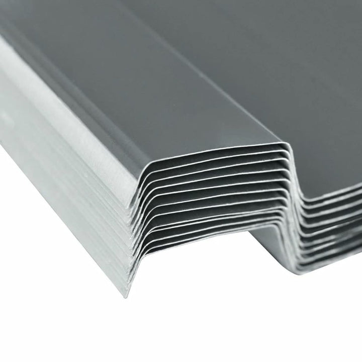 Yolola Trapezblech 12 x Dachbleche Trapezblech Trapezbleche Profilblech Wellblechdach 129 x 45 cm Tr