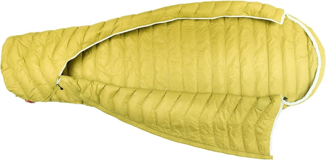 Grüezi-Bag Biopod DownWool Extreme Light 185 Schlafsack grün warm olive Körpergrösse bis 185 cm, war