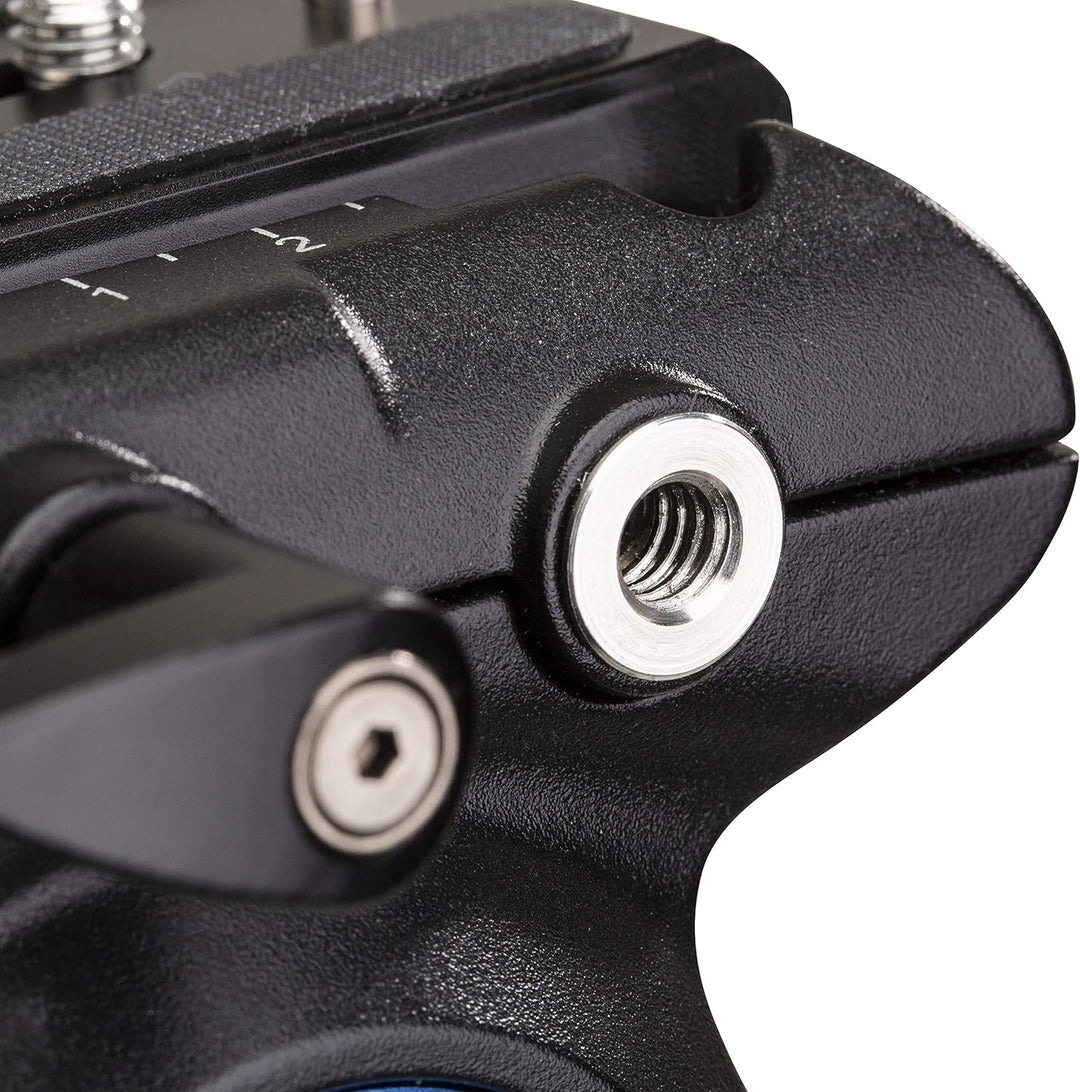 Benro S4 PRO Flat Base Fluid Video Head, 8.8 lb Max, 2 Step Counterbalance (1&2), 1/4""-20 Accessory