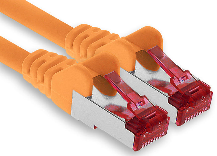 1aTTack.de - 1x 50m CAT6 Patchkabel S/FTP PIMF Schirmung CAT.6 RJ45 Netzwerkkabel Ethernetkabel DSL