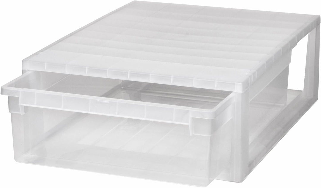 3 Stück Schubladenboxen mit Nutzvolumen 2 Stück mit 22 (XL) und 1 Stück mit 50 (XXL) Liter. Passend