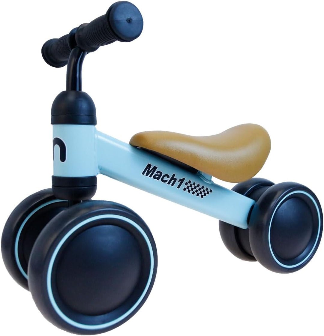 Mach1 Mini Kinder Kleinkinder Laufrad | von 1-3 Jahre | 4 weiche leise Räder | Lauflernrad Kinderlau