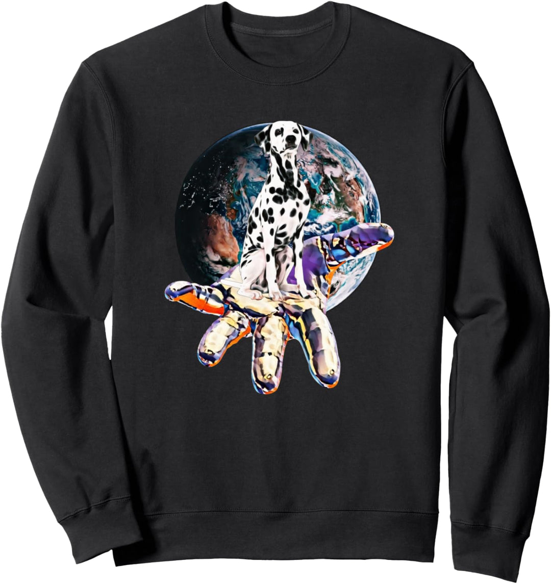 Dalmatiner Hund Motiv Hunde Sweatshirt
