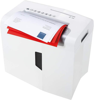 HSM shredstar X5 Aktenvernichter, Sicherheitsstufe P-4, 5 Blatt (Partikelschnitt) mit CD-Schredder w