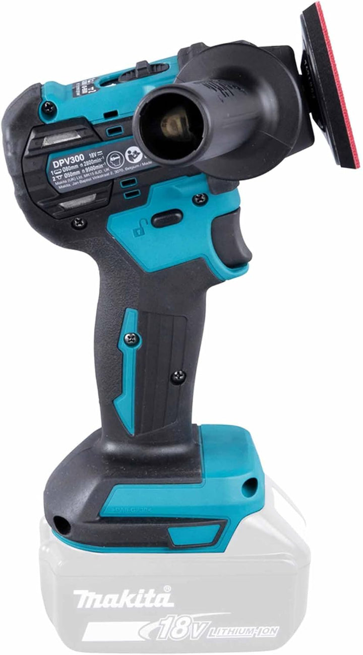 Makita DPV300ZJ Poliermaschine 18 V LXT Ø75 mm (Solo) aus Makpac