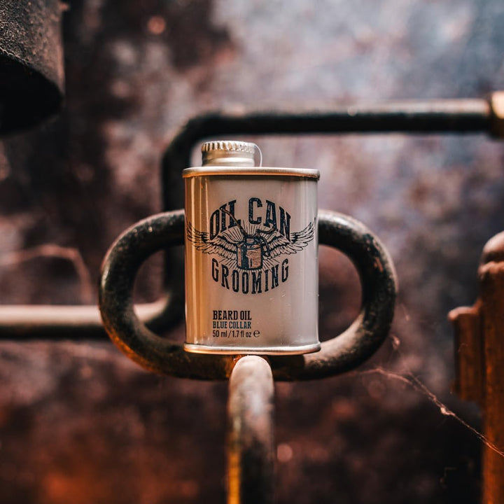 Oil Can Grooming Blue Collar Beard Oil/Bartöl, 50ml