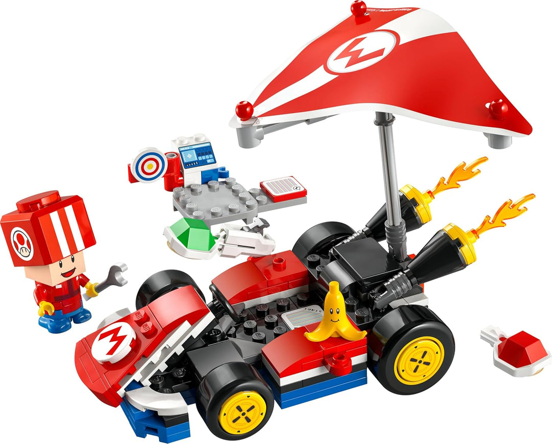 LEGO Super Mario: Mario Kart – Standard-Kart, Nintendo Sammlerstück, Geschenk für Kinder, lässt Jung