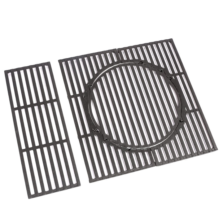 GFTIME Gusseisen Grillrost 41,5 x 59cm für Enders Chicago 3, Switch Grid Rost-in-Rost System für End