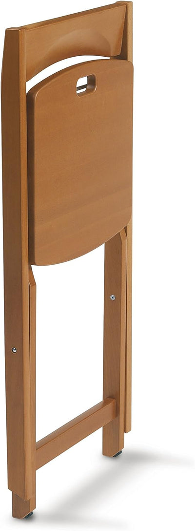 Arredamenti Italia Klappstuhl 660 Diana, Buchenholz, Kirsche, 2er-Pack… Braun, Braun