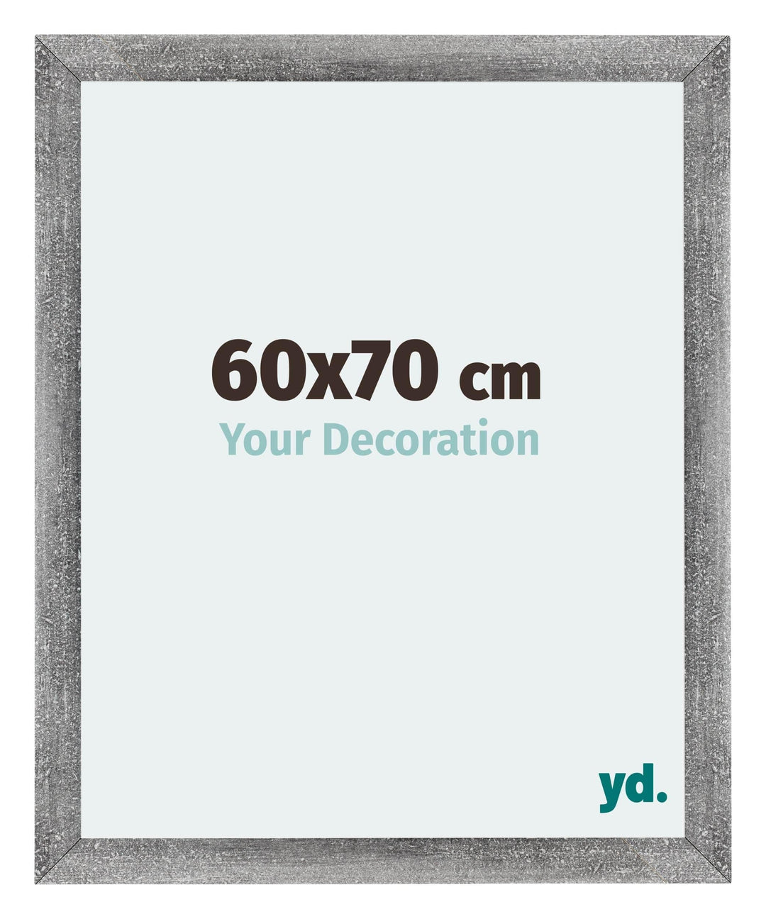 yd. Your Decoration - Bilderrahmen 60x70 cm - Bilderrahmen aus MDF mit Acrylglas - Antireflex - Ausg