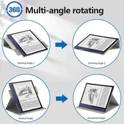 DONGZHU Hülle für BOOX Note Air 2 & BOOX Note Air 2 Plus 10.3 Zoll, Mit Stiftschlitz, Ultradünne Sch
