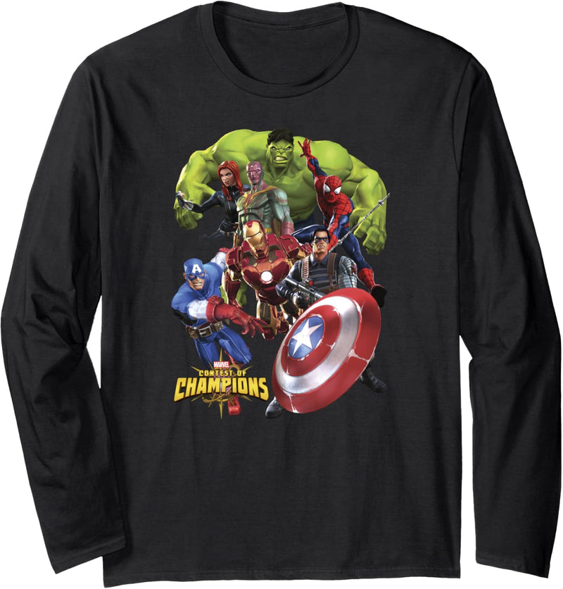 Marvel Contest of Champions Team Avengers Langarmshirt